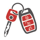 Keys Locked in Car Lockout Icon